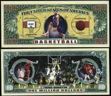 USA - FANTASY NOTE -  BASKETBALL - UNC / SERIES  SPORTS - Sonstige & Ohne Zuordnung