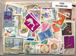  Offer - Lot Stamps - Paqueteria  Rumanía 1000 Sellos Diferentes           - Kilowaar (min. 1000 Zegels)