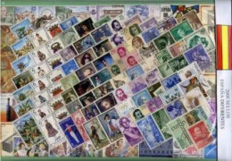  Offer - Lot Stamps - Paqueteria  España / 2º Centenario 3000 Sellos Diferentes - Kilowaar (min. 1000 Zegels)