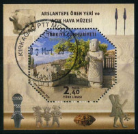 Türkiye 2019 Mi 4550 [Block 194] Arslantepe Historical Site, Archaeology, Museum - Used Stamps