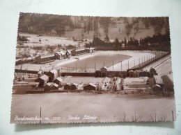 Cartolina Viaggiata "BARDONECCHIA  Stadio Littorio" 1941 - Stadi & Strutture Sportive