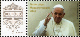 Hungary - 2023 - Pope Francis In Hungary - Mint Personalized Stamp - Unused Stamps