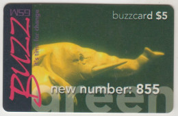 TANZANIA - Buzzcard Elephant , CN: TANBDI, 5$ , Used - Tansania