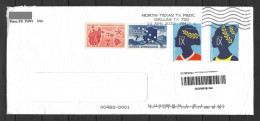 US Cover With 2022 Title IX Stamps Sent To Peru - Storia Postale