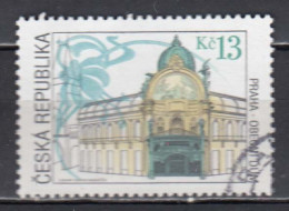 Czech Rep. 2000 - Architectural Styles In Prague, Mi-Nr. 266, Used - Used Stamps