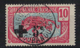 OUBANGUI      N°  YVERT  18 OBLITERE  ( Oblitération Patriotique  ) ( 4 CR OB 1 ) - Used Stamps