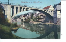 Waidhofen An Der Ypps, Niederösterreich, Zellerbrücke, Rückseite Beschrieben 1913 - Waidhofen An Der Ybbs