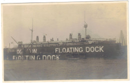 Japon - Japan - Kobe - Floating Dock - Navire - Cuirassé - Le Kléber Sur Le Dock Flottant De Kobé Après Accident 1912 - Kobe