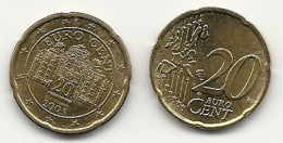 Österreich, 20 Cent, 2003,  Vz, Sehr Gut Erhaltene Umlaufmünzen - Autriche