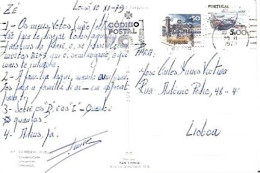 Portugal & Marcofilia, Coimbra, University, Lousa To Lisbon 1979 (361) - Covers & Documents