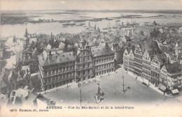 BELGIQUE - ANVERS - Vue Du Bas Escaut Et De La Grand'Place - Carte Postale Ancienne - Antwerpen