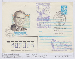 Russia Polar Explorer Kperkel Ca Molodeshnaja 13.1.1984 (SQ155A) - Explorateurs & Célébrités Polaires