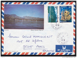Polynésie - Sur Enveloppe N° 97 Et P.A. N° 139 Obl. 1979 - Briefe U. Dokumente
