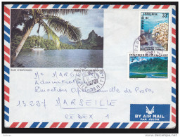 Polynésie - Sur Enveloppe N° 97 Et P.A. N° 122 Obl. 1978 - Briefe U. Dokumente