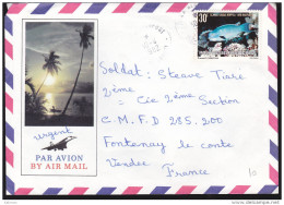 Polynésie - N° 174 Oblitéré 1982 Sur Enveloppe - Covers & Documents