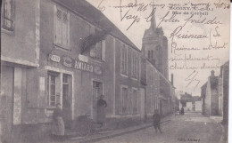 1918 Moigny : Rue De Corbeil , épicerie Amiard Correspondance - Altri & Non Classificati