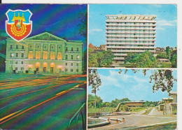 TOURISM ARAD NATIONAL THEATRE AND HOTEL ,,ASTORIA,,  ROMANIA POSTAL STATIONERY - Hotels, Restaurants & Cafés