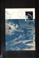 Canada 1985 Space / Weltraum Canadian Astronaut Marc Garneau Took This Photograph Interesting Postcard - Amérique Du Nord