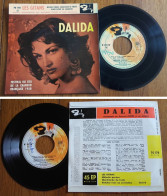 RARE French EP 45t RPM BIEM (7") DALIDA «Les Gitans» (Rare Petit Logo Barclay Au Recto, 1-1961) - Collectors