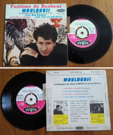RARE French EP 45t RPM BIEM (7") MOULOUDJI «Fantôme De Bonheur» (Lang, 1962) - Collector's Editions