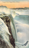 CANADA - ONTARIO - Prospect Point Niagara Falls In Winter - Carte Postale Ancienne - Chutes Du Niagara