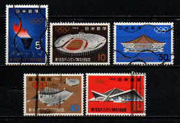 GIAPPONE - 1964 - 18th Olympic Games, Tokyo, Oct. 10-25 - USATI - Used Stamps