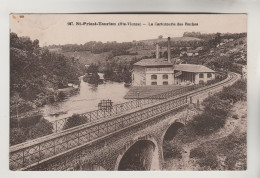 CPSM SAINT PRIEST TAURION (Haute Vienne) - La Cartonnerie Des Roches - Saint Priest Taurion