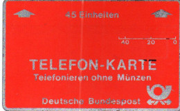 GERMANY - L&G - TRIAL CARD - DEUTSCHE BUNDESPOST - FRANKFURT AM MEIN 45 UNITS - R1 088 648 - Vorläufer