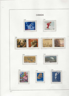 1980 MNH Canada Year Collection + Sheet, According To DAVO Album Postfris** - Années Complètes