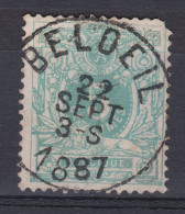 N° 45 Défauts BELOEIL - 1869-1888 Lying Lion