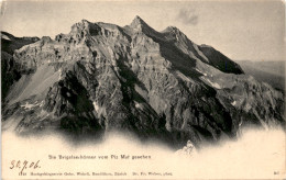 Die Brigelserhörner Vom Piz Mut Gesehen (1148) * 30. 7. 1906 - Breil/Brigels