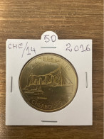 Monnaie De Paris Jeton Touristique - 50 - Cherbourg - Cité De La Mer - 2016 - 2016