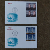Iceland 2002 Leuchtturme/Lighthouse ( Michel 1007/08 D/E) On FDC - Covers & Documents