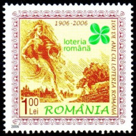ROMANIA 1737, 2006,* The 100th Anniversary Of The National Lottery, CENTENAIRE DE LA LOTERIE ROUMAINE - Sonstige & Ohne Zuordnung