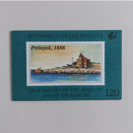 Jugoslawien 1991 Leuchtturme/Lighthouse MH 4 ( Michel 2490/2501) Postfrisch - Carnets