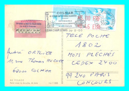 A001 / 437 Timbre De Distributeur 3 Francs Année 2000 - 1990 « Oiseaux De Jubert »