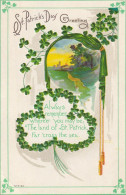 St. Patrick's Day  Greeting  Always Remember  Where'er You May Be, The Land Of St. Patrick, Far 'cross The Sea. - Saint-Patrick