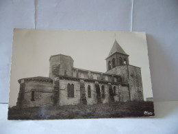 PONT DU CHATEAU 63 PUY DE DOME AUVERGNE EGLISE SAINTE MARTINE CPA 1956 PHOTO COMBIER MACON - Pont Du Chateau