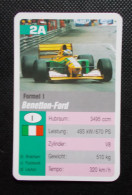 Trading Cards - ( 6 X 9,2 Cm ) 1995 - Formule 1 - Benetton Ford - Italie - N°2A - Moteurs