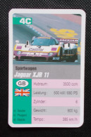 Trading Cards - ( 6 X 9,2 Cm ) 1995 - Sportwagen / Voiture De Sport - Jaguar XJR 11 - Grande Bretagne - N°4C - Motori