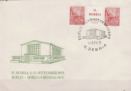 DDR GDR RDA - II. DEBRIA (MiNr. WZd  22)  1959 - FDC - 1950-1970