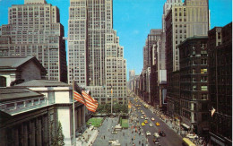 ETATS-UNIS - New York City - Looking Up Fifth Avenue From N.Y. Public Library - Carte Postale Ancienne - Autres & Non Classés