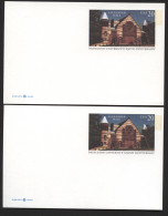 UX263 Postal Cards Alexander Hall Princeton University NJ VARIANTS OF FOURESCENCE Mint 1996  - 1981-00