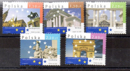 Polonia Serie Nº Yvert 3962/66 ** - Nuovi