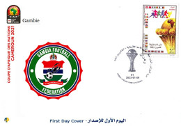 Algeria FDC 1888 Coupe D'Afrique Des Nations Football 2021 Africa Cup Of Nations Soccer CAF Gambie Gambia - Afrika Cup