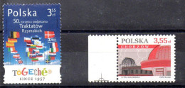 Polonia Series Nº Yvert 4042 + 4059 ** - Nuovi