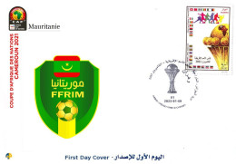 Algeria FDC 1888 Coupe D'Afrique Des Nations Football 2021 Africa Cup Of Nations Soccer CAF Mauritanie Mauritania - Afrika Cup