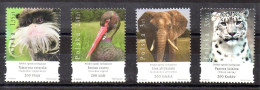 Polonia Serie Nº Yvert 4065/68 ** ANIMALES (WILDLIFE) - Nuovi