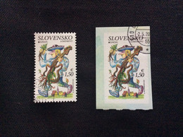 Europa 2022 Yvert 850 849 Les 2 Timbres Oblitéré  Contes Et Légendes Lomidrevo - Used Stamps