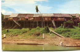 MALAYSIA- SARAWAK -  LONG HOUSE Of SEA DAYAKS - - Malesia